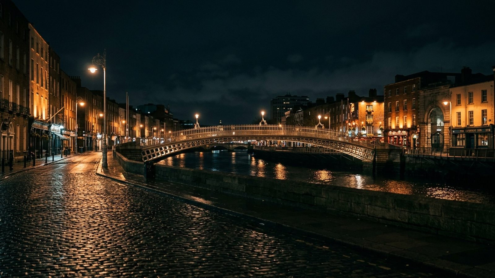 Ireland at night